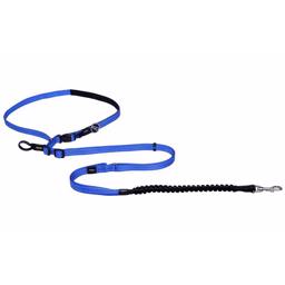 Rogz Utility Handsfree hundkoppel i blått Justerbart mellan 150-210 cm